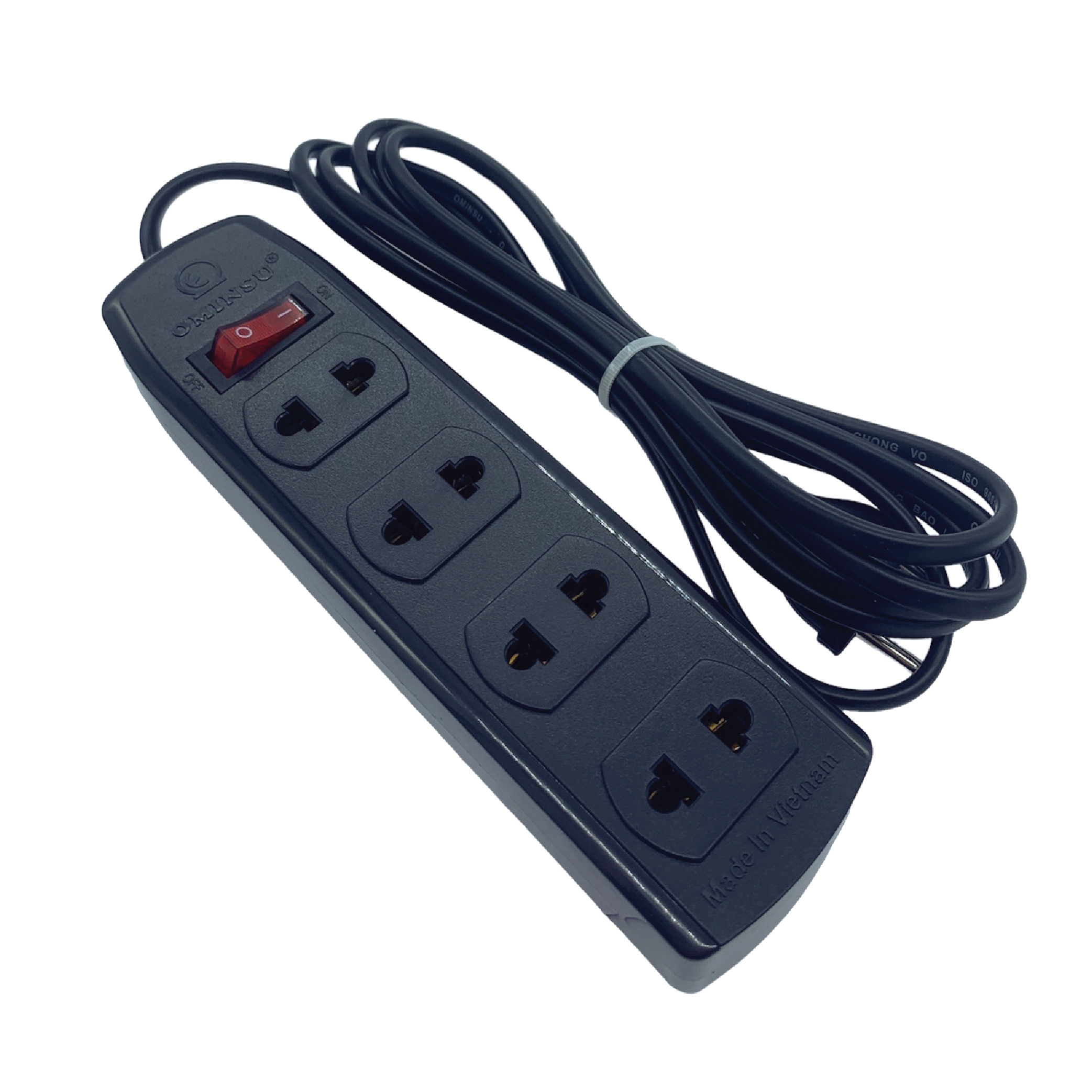 Extension socket 4 outlets 2000W 4A